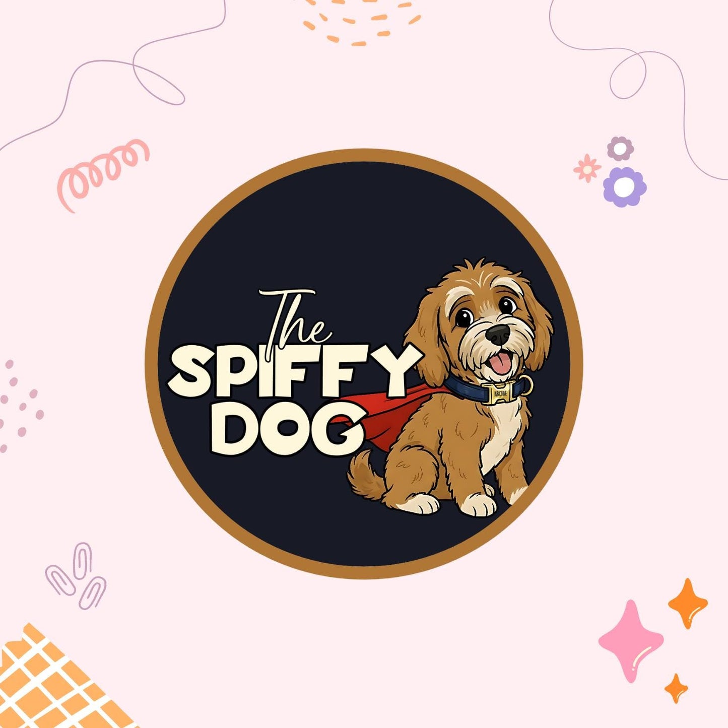 Anime Dog Collar, Personalized Akatsuki Clouds, Checkered Hero, Ramen, Sakura (OG-418)