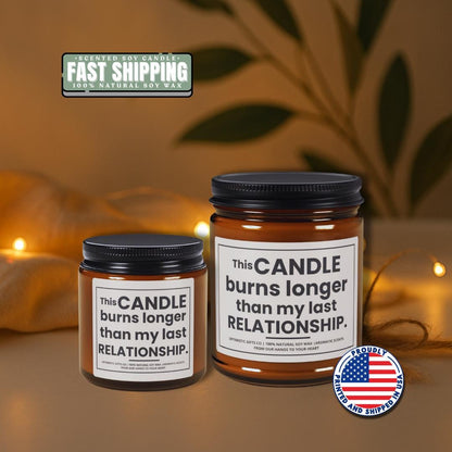 Funny Scented Soy Candle, Breakup Gift, Aromatherapy Home Decor