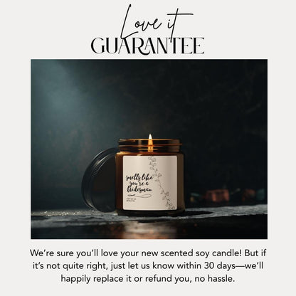 Bridesman Proposal Soy Candle, Wedding Party Gift