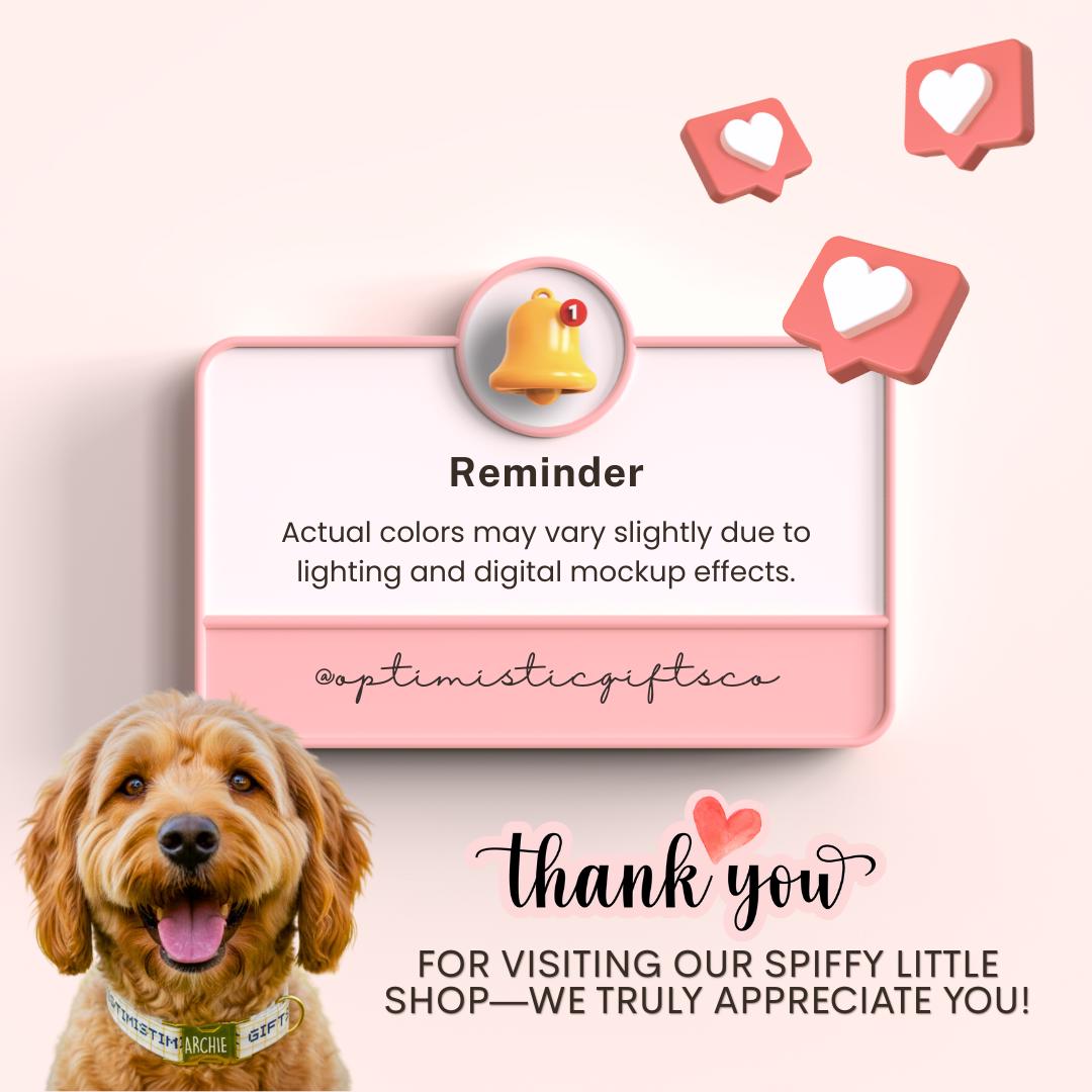 Personalized Valentine's Dog Collar, Pink Hearts, Love Keys (OG-393)