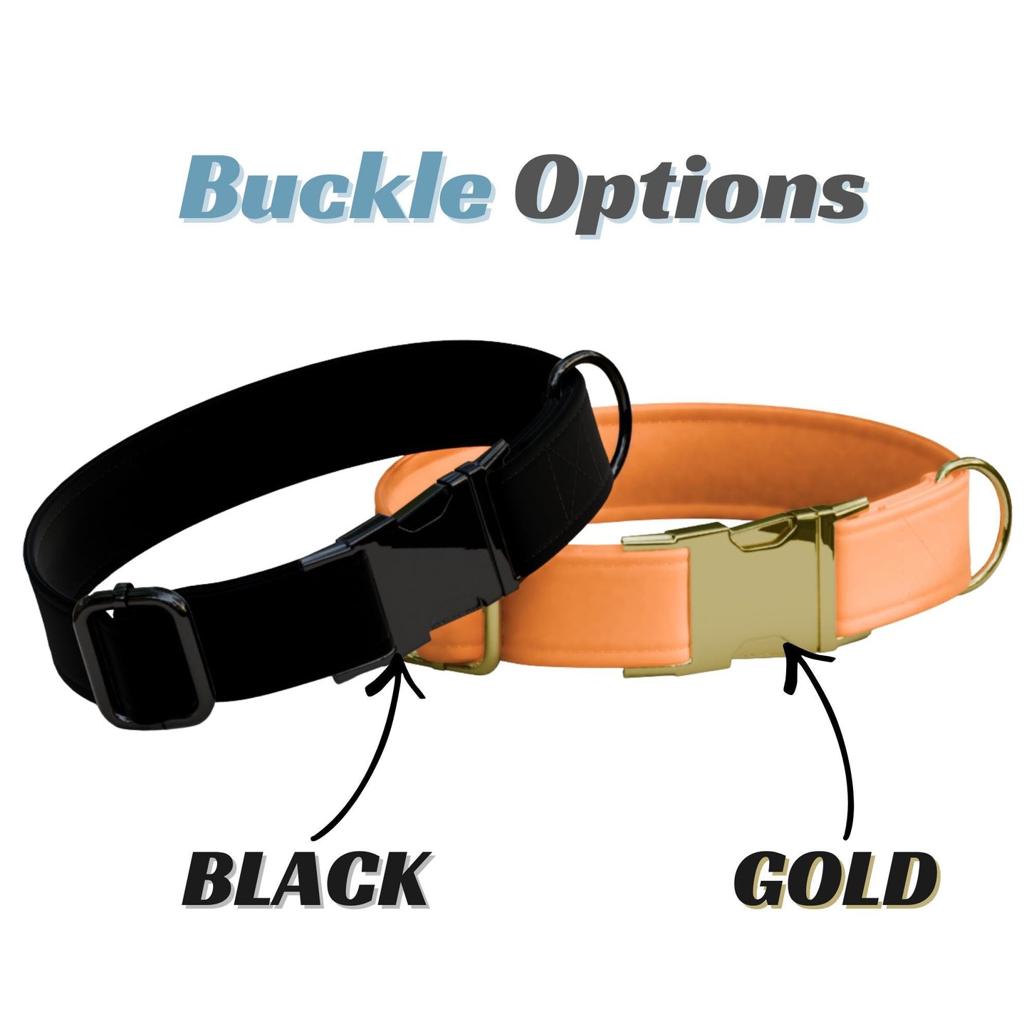 Solid Personalized Dog Collar Engraved NamePlate Pet Gift for Dog (OG-498)